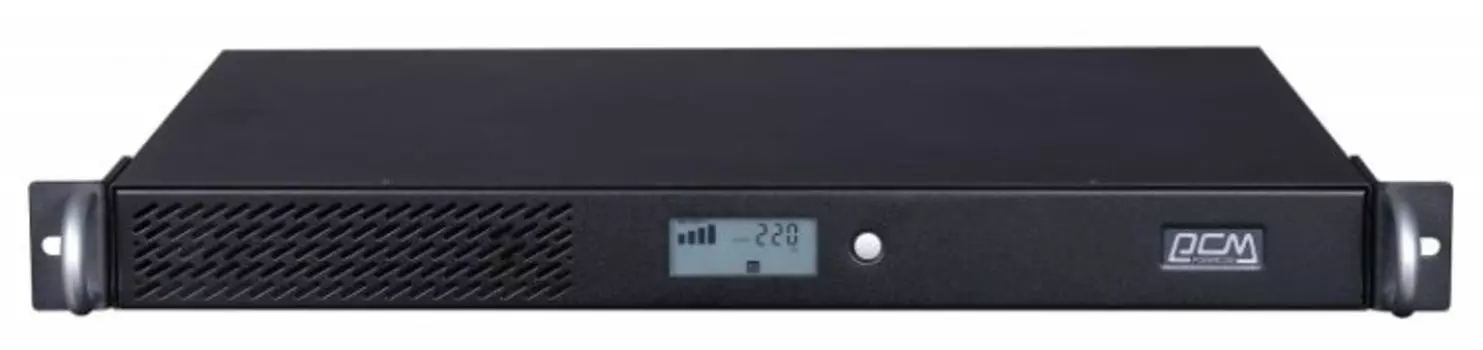 Источник бесперебойного питания Powercom SPR-500 UPS SPR-500, line-interactive, 500 VA, 400 W, 6 IEC320 C13 outlets with backup power, USB, RS-232, S