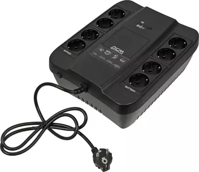 Источник бесперебойного питания Powercom SPD-650N 332714 Spider, 650VA/390W, 8 евророзеток