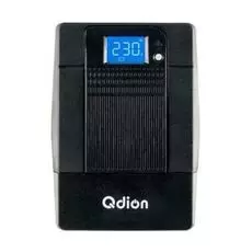 Источник бесперебойного питания Qdion QDV 650 600VA, 360W, 220V, 12v7ah*1, Germany input power cord, SCHUKO*2 outlets (only), LED