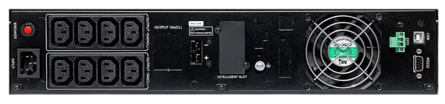 Источник бесперебойного питания Сайбер Электро РСК-Пилот-1500Р-М линейно-интерактивный 1500ВА/1350Вт. USB/RS-232/EPO/SNMP slot (8 IEC С13) (12В /7Ач.