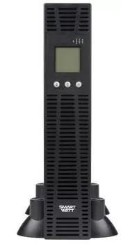 Источник бесперебойного питания SmartWatt UPS SECURE IEC 1kVA онлайн, мощность 1000/900 ВА/Вт, стоечный/напольный, LCD дисплей, IEC13 - 6 шт., встроен
