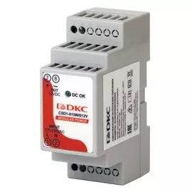 Источник питания DKC XCSD1015W012VAA однофазный, 15Вт, 1.2А, 12В, "MODULAR POWER"