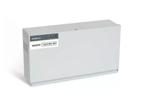 Источник питания Рубеж ИВЭПР 12/2 RS-R3 2х7 БР адресный протокол R3
