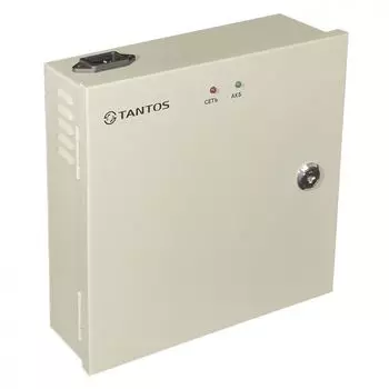 Источник питания Tantos ББП-20 PRO Lux резервированный 12В 2А. Корпус под АКБ 12В 7Ач.