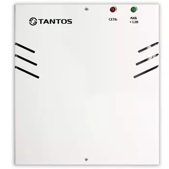 Источник питания Tantos ББП-40 TS резервированный 12В, 4А (макс 4.5А). Корпус - металл под АКБ 12В 7Ач