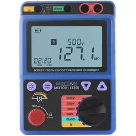 Измеритель сопротивления изоляции МЕГЕОН 13250 МЕГЕОН 13250 с поверкой (мегаомметр)