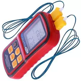 Измеритель температуры МЕГЕОН 16312 цифровой двухканальный, промышленный, -250 ... 1767°C