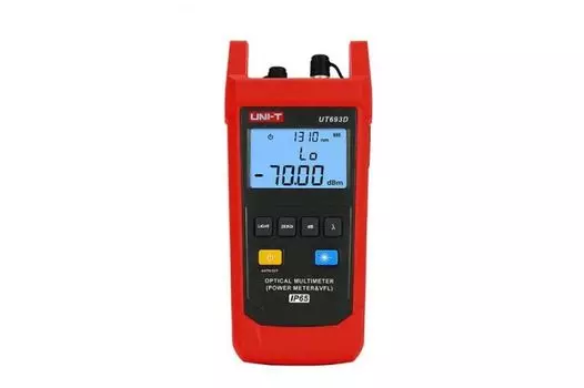 Измеритель UNI-T UT693D мощности, оптический, -70 ~ 10 дБм, 800 ~ 1700 нм