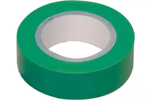 Изолента IEK UIZ-20-10-K06 ПВХ 0.18х19мм зеленая (рул.20м)