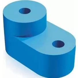 Изолятор DEKraft 32253DEK угловой для установки нулевой шины ИУ-101синий