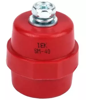 Изолятор IEK YIS11-40-12-B SM40 (М8) силовой с болтом