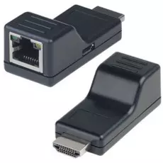 Изолятор SC&T HE01ERK передатчик+приёмник (HE01SET+HE01SER) для передачи HDMI по витой паре до 40м с разрешением до 1080p. Не требует внешнего источни