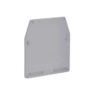 Изолятор торцевой DKC ZVP501GR для зажимов типа VPD.2, серый, "Quadro" (уп/25 шт)