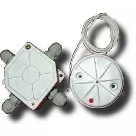 Извещатель Магнито-Контакт ИП 103-10-(А1) тепловой максимальный с индикатором, 2-х провод., t-сраб.+54...+65°С, U-шс 10...30В, I-потр. 30 мкА, IP65