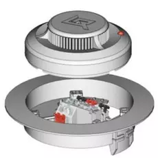 Извещатель Рубеж ИП 212-141М для подвесного потолка дымовой 2-х проводный, U-шс9...30В, I-деж.40 мкА