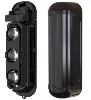 Извещатель Smartec ST-PD103BDE-MC охранный активный инфракрасный, экономичный, 3-х лучевой, 100 м, мультиканальный.