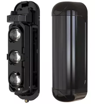 Извещатель Smartec ST-PD103BDE-SC охранный активный инфракрасный, экономичный, 3-х лучевой, 100 м, одноканальный.