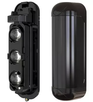 Извещатель Smartec ST-PD253BDE-MC охранный активный инфракрасный, экономичный, 3-х лучевой, 250 м, мультиканальный.