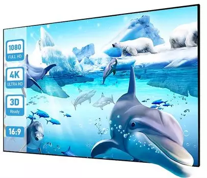 Экран Cactus CS-PSALRE-224X127-MM на раме Alr Expert магнитное крепление 16:9 настенный натяжной черный