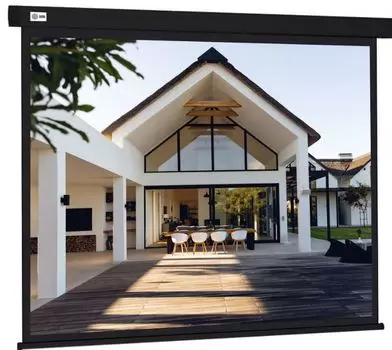 Экран Cactus CS-PSW-128X170-BK Wallscreen 4:3 настенно-потолочный рулонный черный