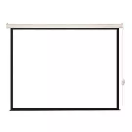 Экран Lumien LEC-100107 Eco Control 183x244 см, Matte White черная кайма по периметру 4:3