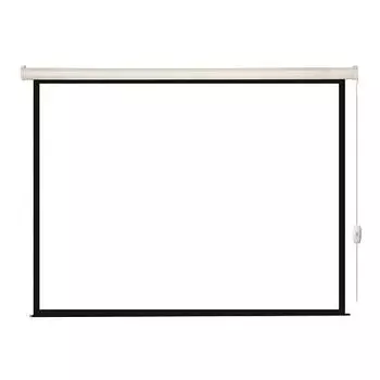 Экран Lumien LEC-100108 Eco Control 229x305 см, Matte White черная кайма по периметру 4:3