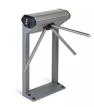 Электронная проходная PERCo PERCo-KT02.9Q с двумя сканерами штрих-кодов и двумя универсальными RFID-считывателями карт формата EM-Marin, HID, MIFARE и