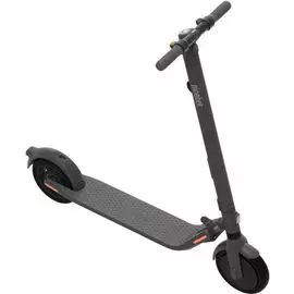 Электросамокат Ninebot KickScooter E25A макс. скорость 28 км/ч, 9" шина двойной плотности, 300 Вт мотор, запас хода 25 км, угол подъема 15°