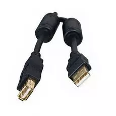 Кабель 5bites UC5011-018A профессиональный, Express USB2.0, AM-AF, Ferrites, 1.8м