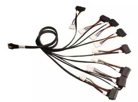 Кабель ACD ACD-60006-JP (P4418DN80990-1) Slimline SASx8 (SFF8654) -to- 8xU.3 Direct, 1M, (Broadcom 05-60006-00)