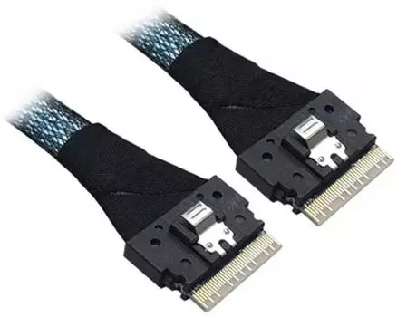 Кабель ACD ACD-60007-MD-80CM (MD-6710077-80) Slimline SASx8 (SFF8654) -to- Slimline SASx8 (SFF8654), 80CM