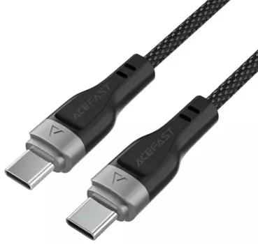 Кабель ACEFAST C11-03 магнитный зарядный USB-C To USB-C Magnetic Charging Data Cable. Длина: 1,2м. Цвет: черный