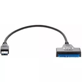 Кабель-адаптер Aopen/Qust ACU815 USB3.0/SATA III 2.5", 0.2m