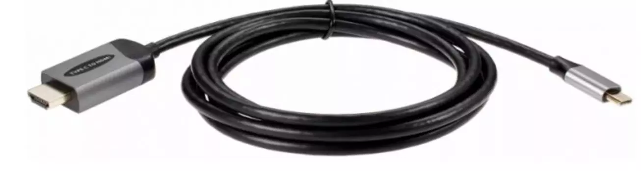 Кабель-адаптер Telecom TCC008T-1.8M USB3.1 Type-Cm / HDMI A(m) 4K/60Hz, 1.8m