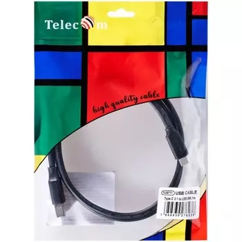 Кабель-адаптер Telecom TUS711-1M Type-Cm/USB 3.0 Bm, 1м