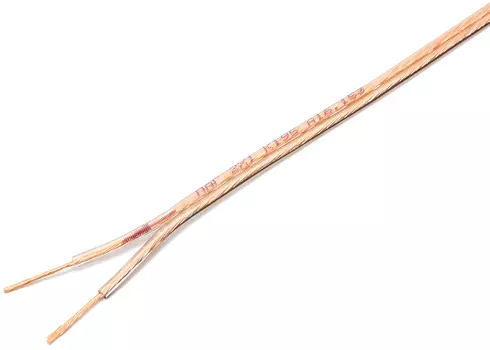 Кабель акустический Cablexpert CC-TC2x1,0-100M прозрачный, 100 м, на катушке