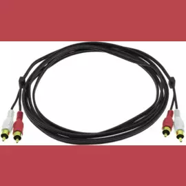 Кабель акустический Kramer C-2RAM/2RAM-15 95-0202015 2 RCA на 2 RCA (Вилки - Вилки), 4,6 м