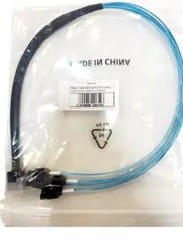 Кабель Amphenol M01819 SFF8643-to-4*SATA+SB 0.5m (аналог LSI00410, LSI00409, 2279800-R)