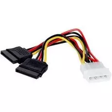 Кабель Atcom AT8605 0.2 m Molex  2xSATA power