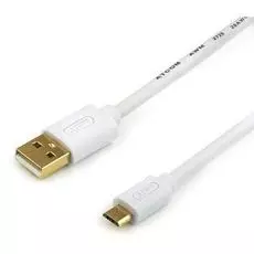 Кабель Atcom АТ9074 USB(Am)/microUSB, 0.8 m, блистер