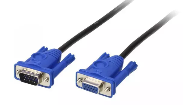 Кабель Aten 2L-2406 удлинитель VGA (6м) (15пин М- 15пин F)