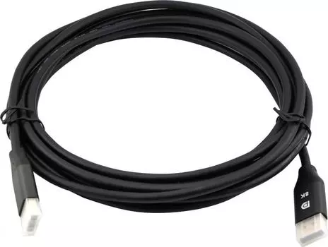 Кабель аудио-видео Cactus CS-DP-DP-1.4-10 DisplayPort (m)/DisplayPort (m) 10м. позолоч.конт. черный
