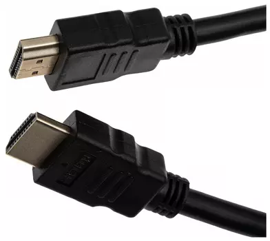 Кабель аудио-видео Cactus CS-HDMI.1.4-5 HDMI(m)/HDMI(m), 5м, позолоченные контакты, черный