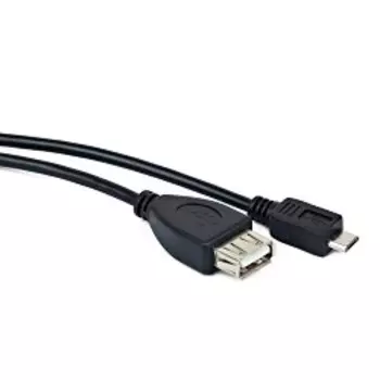 Кабель BION BXP-OTG-AFBM-003 OTG, USB 2.0, AF/Micro BM, 0.15m