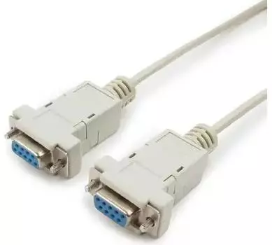 Кабель Cablexpert CC-134-6-N 0-модемный, DB9F/DB9F, 1.8 м