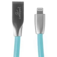 Кабель Cablexpert CC-G-APUSB01Bl-1M для Apple, AM/Lightning, серия Gold, длина 1м, синий, блистер