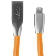 Кабель Cablexpert CC-G-APUSB01O-1M для Apple, AM/Lightning, серия Gold, длина 1м, оранжевый, блистер