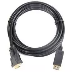 Кабель Cablexpert DisplayPort-DVI CC-DPM-DVIM-6 20M/25M, экран, 1.8м, черный, пакет