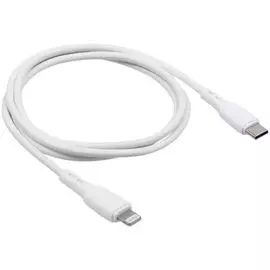 Кабель Carmega CAR-C-CL1M-WH USB Type-С/Lightning 8-pin, 1м, белый