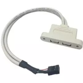 Кабель Chenbro 26H03210503B0 два дополнительных порта USB2.0 для установки на лицевую панель корпуса